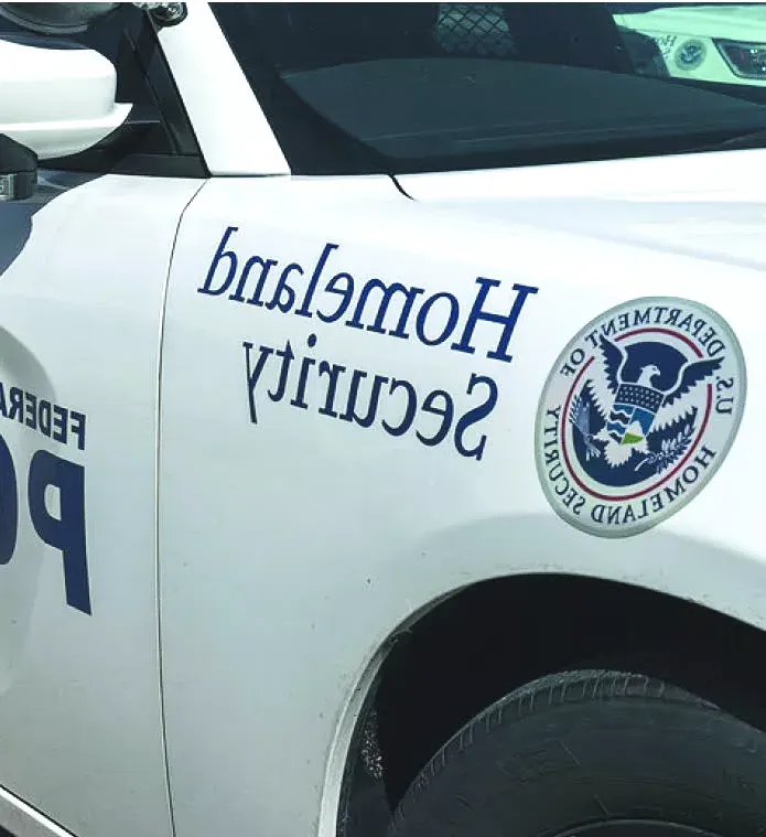 Homeland Security vehicle